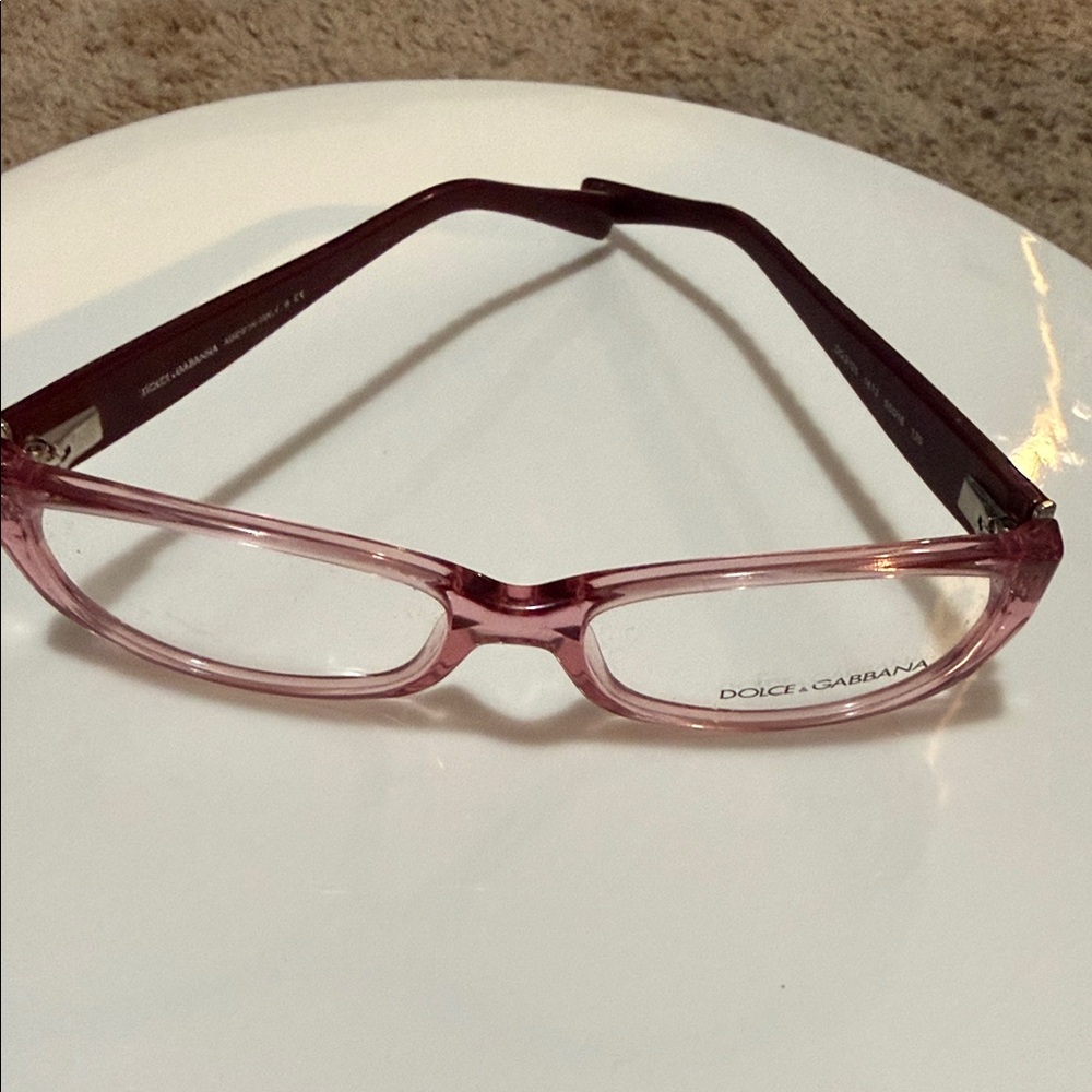 Dolce & Gabbana Light Pink Women's Glasses